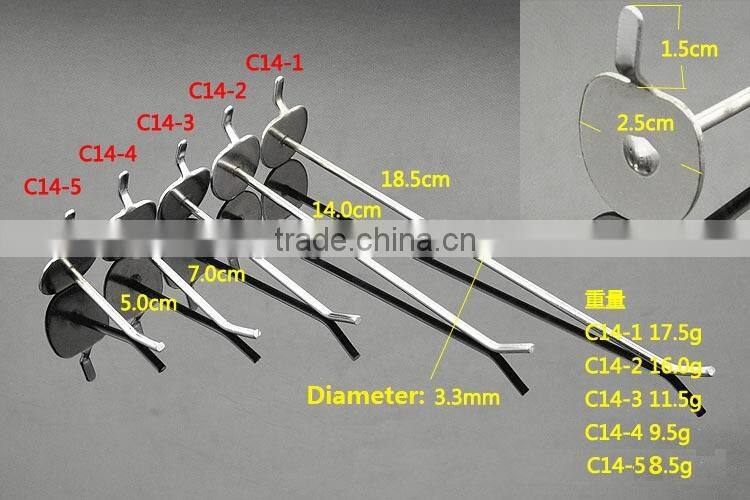 Cheap and Good Quality Slatwall Hooks Accessory