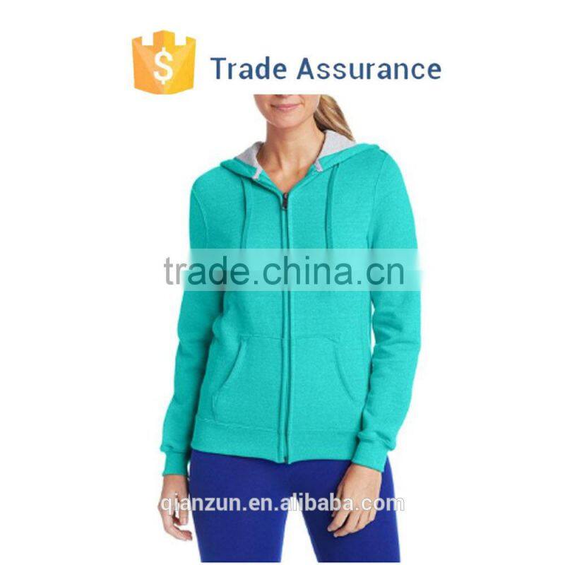 Women's Full Zip Eco Fleece Hoodie Jacket