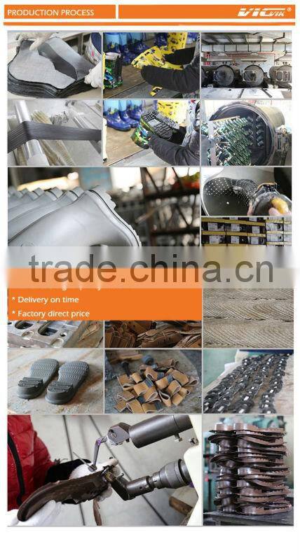 New printing peony flower vintage ladies rubber boot