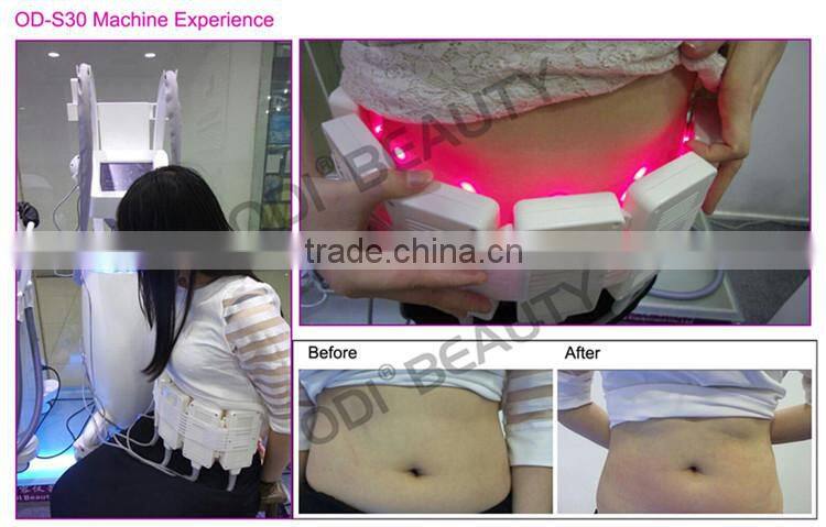 Japan imported pads! 650nm Lipo slim machine fat reducing laser