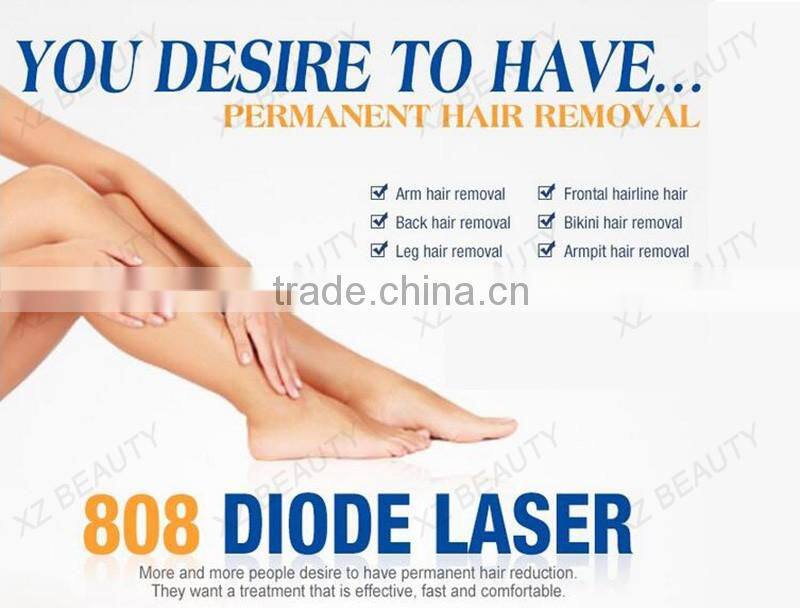 Competitive Price hair removal machine/body hair removal 808nm diode laser
