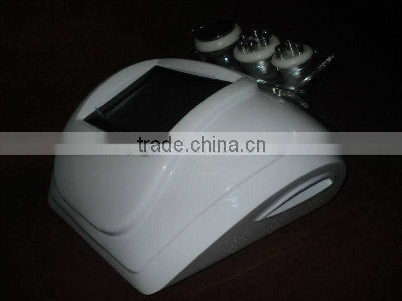 4 in 1 acoustic wave therapy with 5MHZ RF,laser and 40khz cavitation