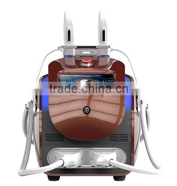 Lingmei hair removal Ipl + e-light+ SHR 3 in 1 Mini Hair removal device/home e-light ipl rf