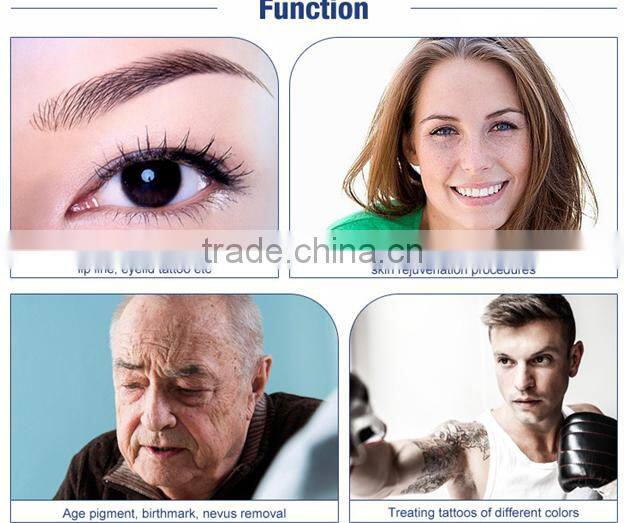 E-light ipl rf nd yag laser multifunction machine , skin rejuvenation and hair removal