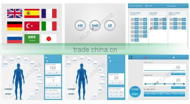 hot permanent hair removal longer life medical equipment 810nm diode laser