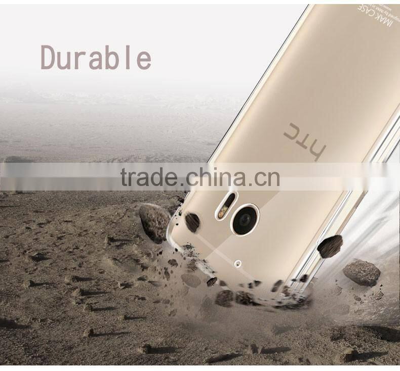 2016 Newest Imak Quality crystal case for HTC 10 M10, IMAK AIR II HARD BACK COVER Case