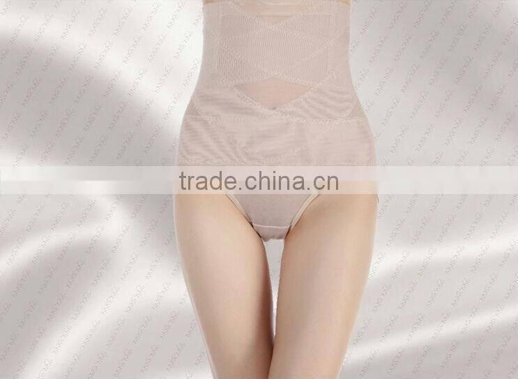 2014 New Design Women High Waist Tummy Control Body Shaper Briefs Slimming Pants Knickers Trimmer Tuck BLACK XXXL