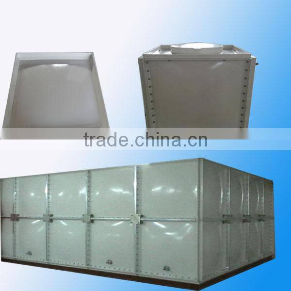 Good quality SMC FRP GRP sectional fiberglass water storage tank for fire control