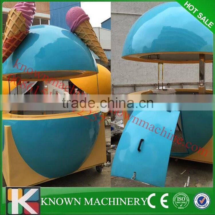 New design multi-functional kiosk /fast food mobile kiosk