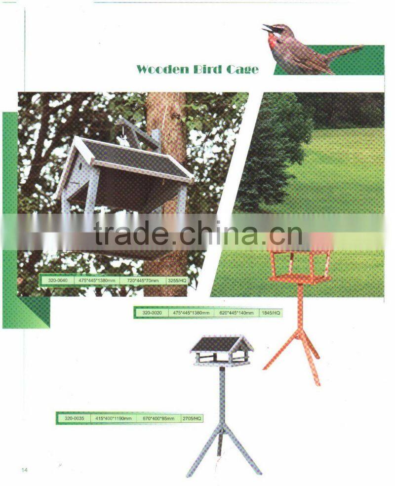 Eco-Friendly new fashion wooden bird cages