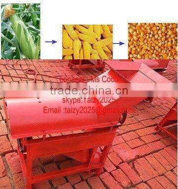 good quality corn thresher and peeler machine