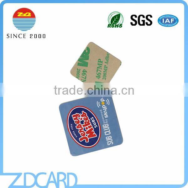 Paper Adhesive 13.56MHZ passive Phone nfc rfid tag
