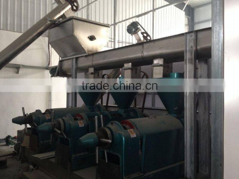 Diesel engine type home oil press machine