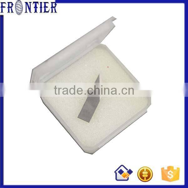 Alloy carbide blade for carton