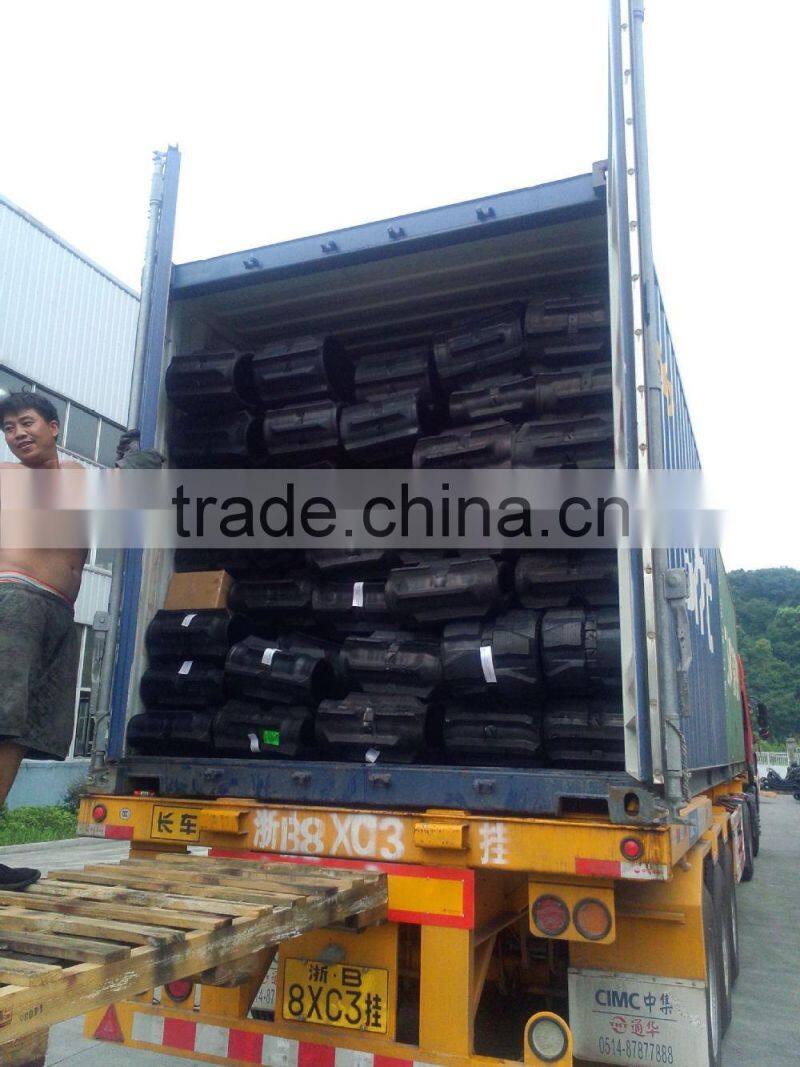 manufacture agricultural rubber crawler KD450x90