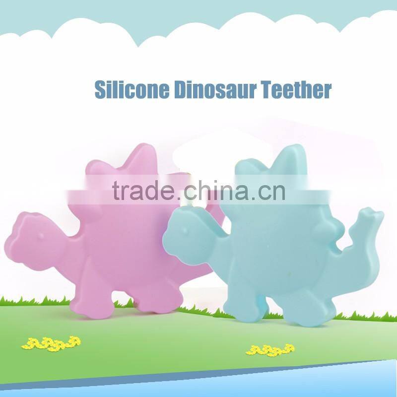 2017 fashionable silicone teething monster baby teether