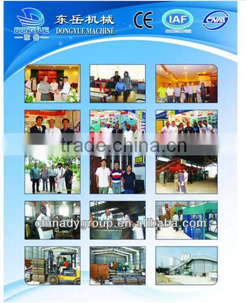 dongyue dy150T pressure machines for macking pavers