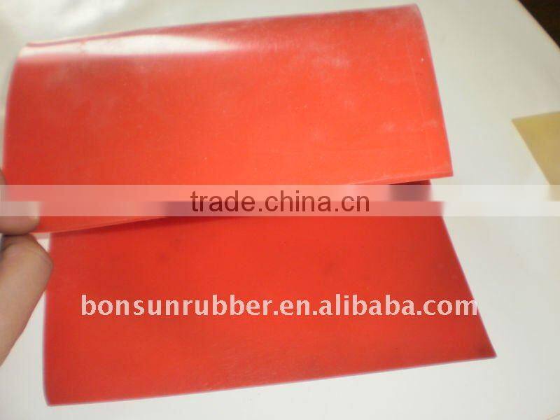 4mm thick good quality Silicone Rubber rolls