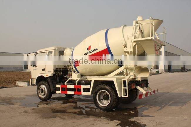 high quality 4m3 concrete mix truck