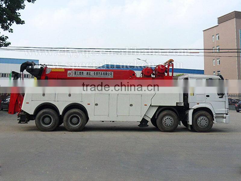 8x4 40Ton HOWO tow truck for sale