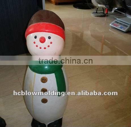OEM Blow Molding Plastic Snowman Christams Santa Claus Mould Cartoon
