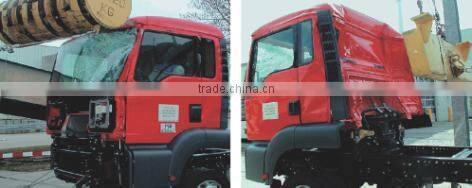 International low price HOWO T7H 4X2 400HP Euro4 AMT Tractor head Truck for sale