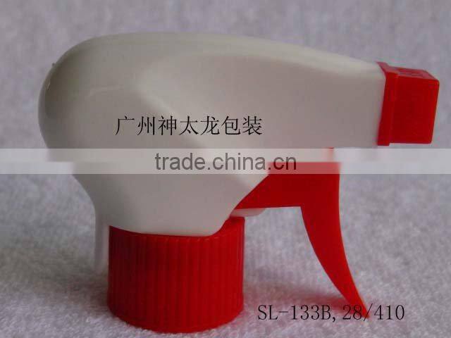 red/white plastic trigger sprayer pump