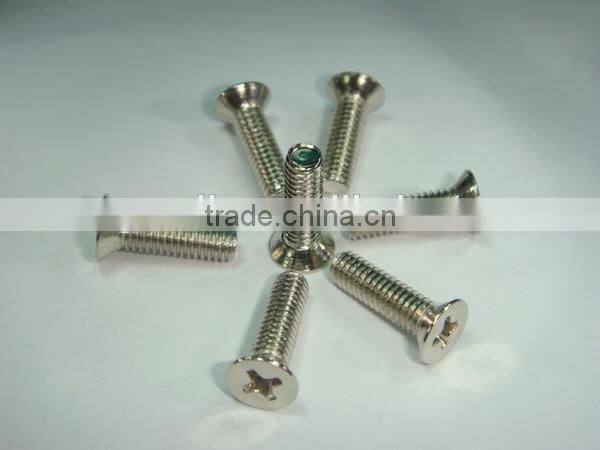 STAINLESS STEEL FLAT HEAD MACHINE SCREW