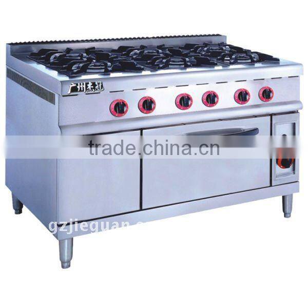 Gas Range with 4-Burner&Griddle&Oven (GH-996A)