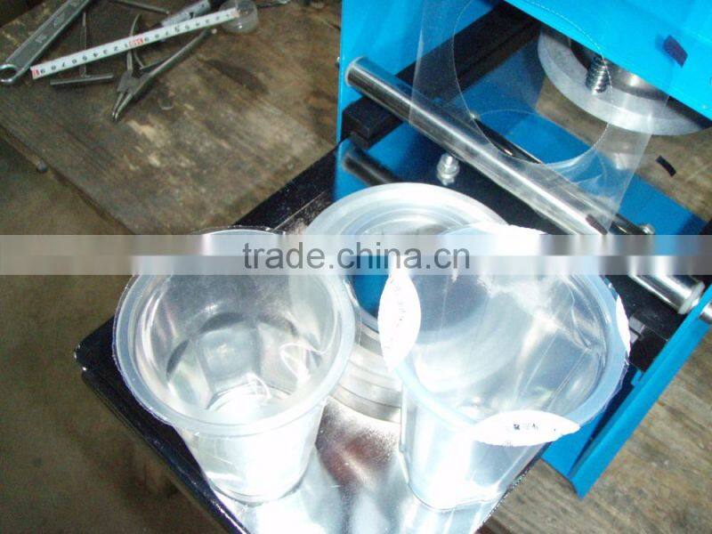 Manual Bubble Tea Sealing Machine boba tea cup sealing machine