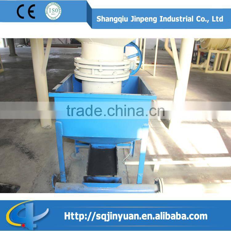 Crude carbon black to refined carbon black recycling machine with saving energy