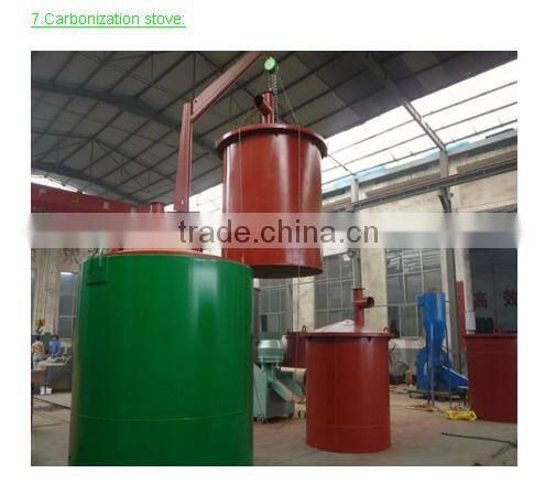 hot sale biomass/sawdust / wood charcoal machine
