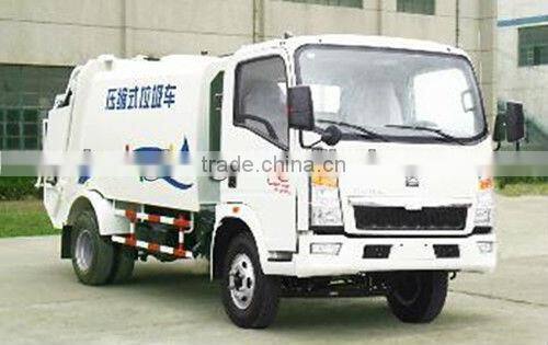 HOWO Waste Manage compact garbage trucks