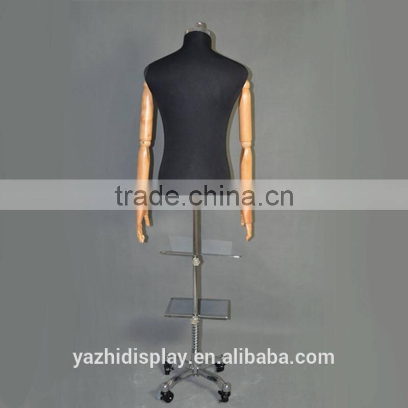 Fashion high quality male tailor mannequin for boutique suit display