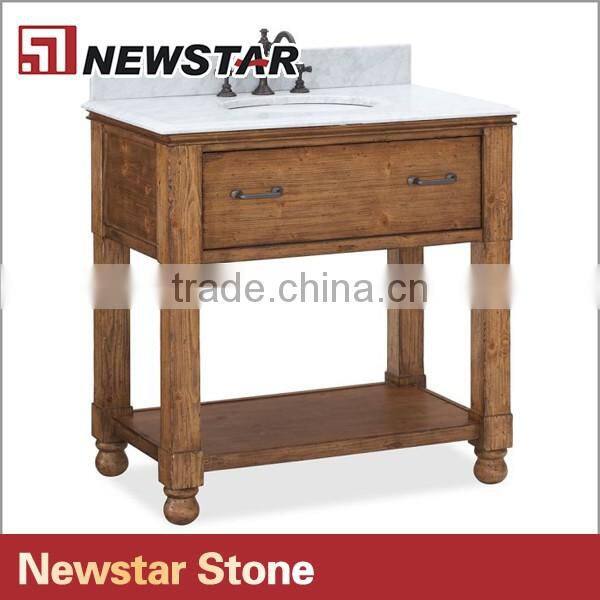 China supplier wood hotel bathroom vanity base