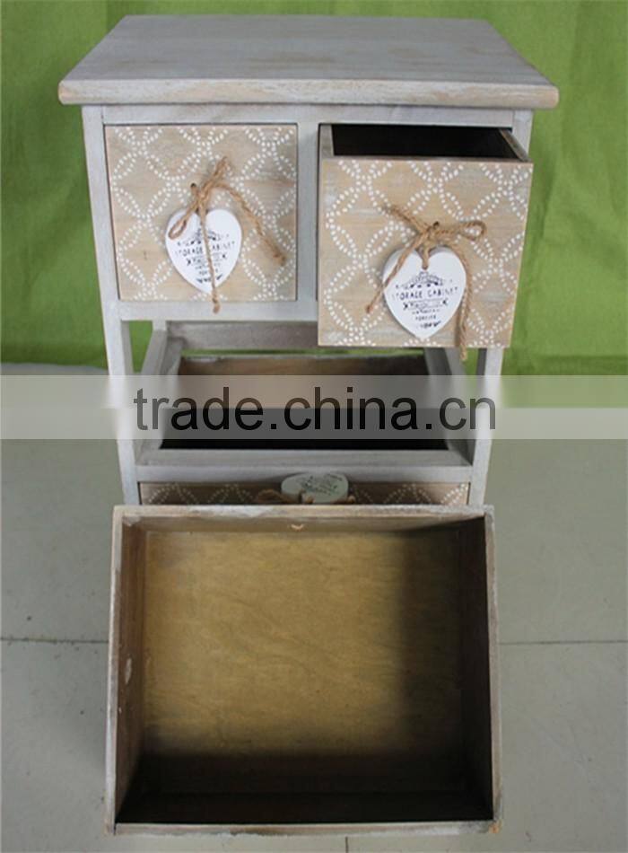 Unfinished untreated unique rare wood kids furniture for 4 hole