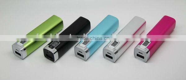 mini portable charger power bank 2600mAh ShenZhen factory