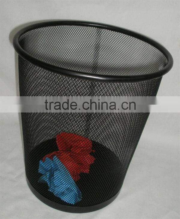 Metal Mesh Round Waste Bin--Small