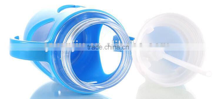 Supply fashion Creative Baby learn drink cup / straw cup (350ml)