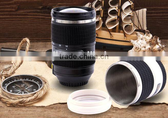 Supply Creative fashion SLR Lens shape milk coffee stirring cup / mug