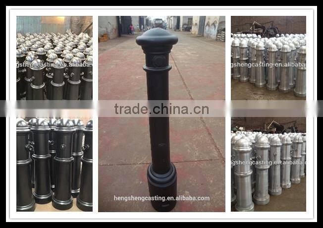 Trade Assurance China Supplier Street Metal Steel Cast Iron Bollard
