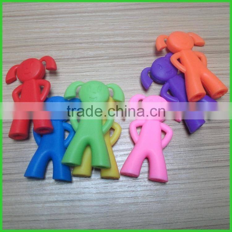 Colorful various shape silicone chopsticks holder for kids