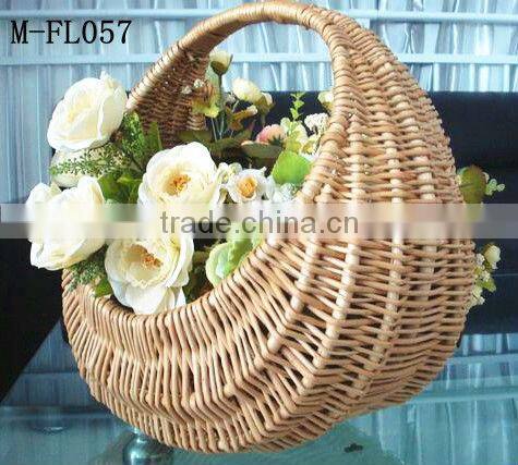 Antique wicker fruit basket &flower basket &gift basket