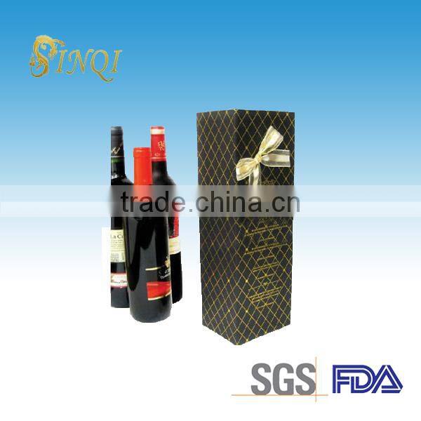 Wine glass cardboard gift box wine packaging