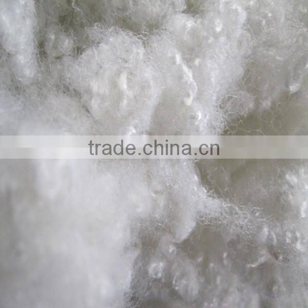 Recyled 7DX64 HCS Hollow Polyester Staple Fiber for Filling Vacuum pillows Flame retardant feature