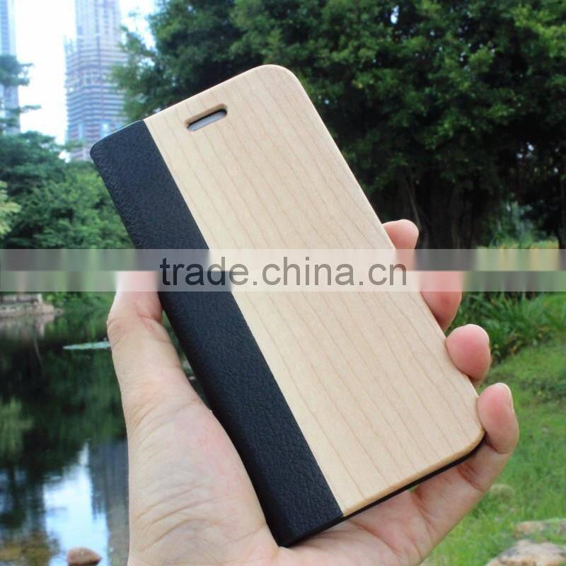 Classical Chinese walnut/bamboo/rosewood/cherry card bumper/pocket cell phone case for Samsung