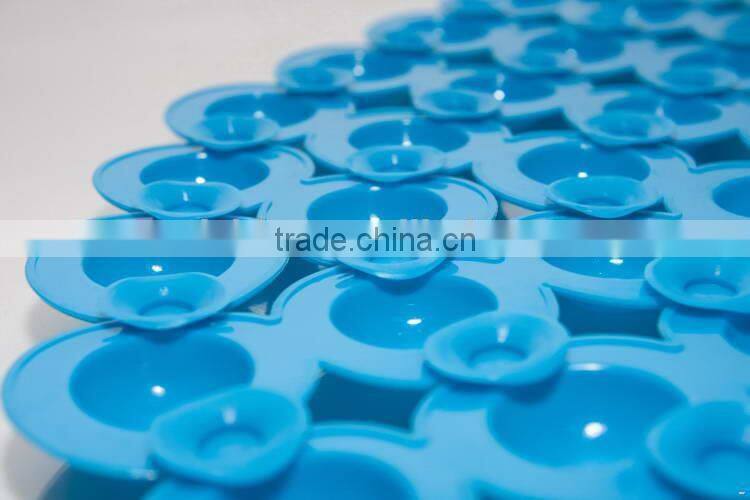 Non toxic leaf texture funny tub pvc kids plastic bath mats