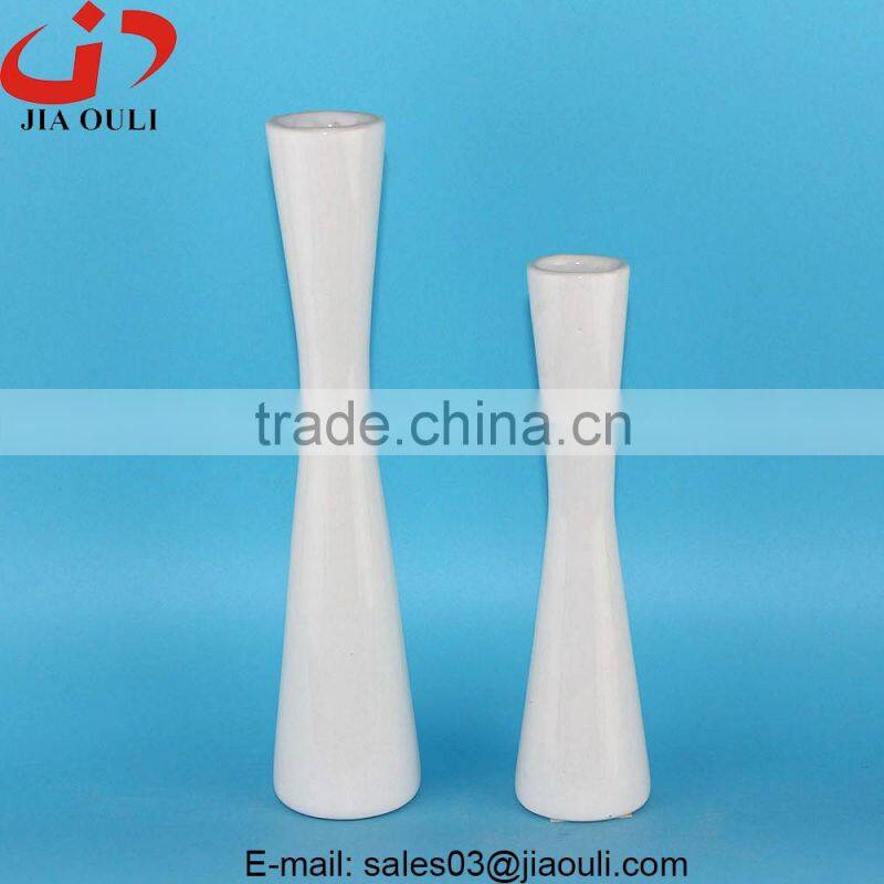 BSCI Audit Factory good sale tall and thin cheap ceramic vases for home decor
