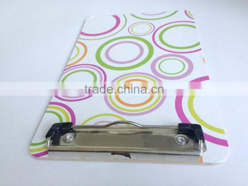 Butterfly clip A5 writing clipboard