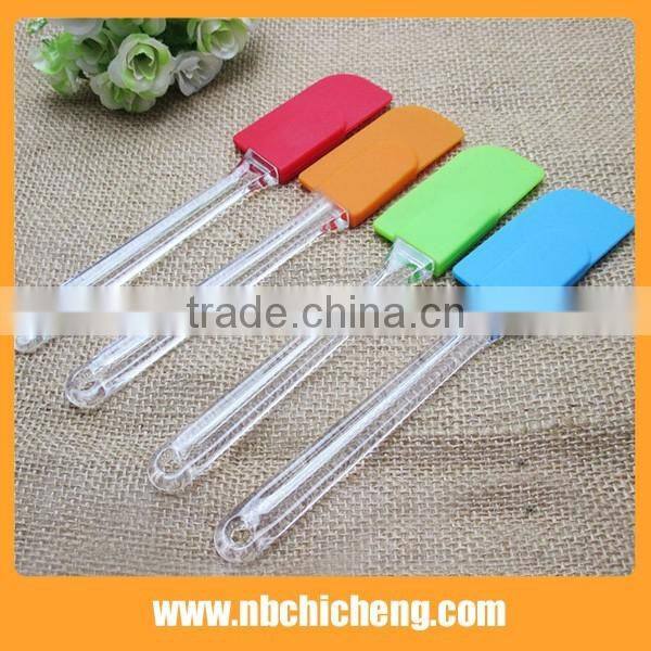 Durable Soft Silicone Kitchen Utensils Eco-friendly Pastry Spatula Silicone Cake Bakeware
